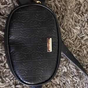 Steve Madden Black Belted Bag Fanny Pack